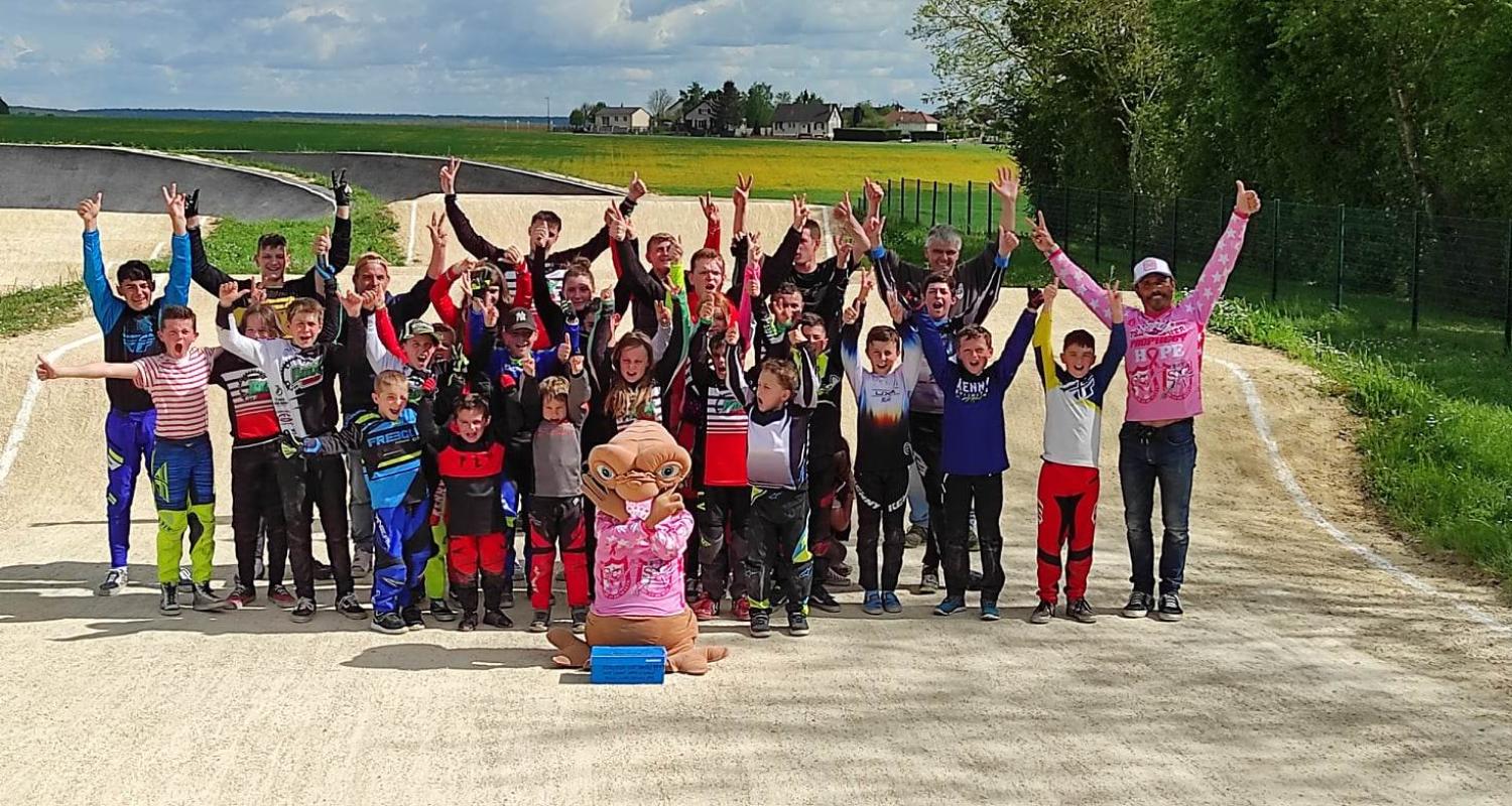 Photo de groupe avec Pink Panther
