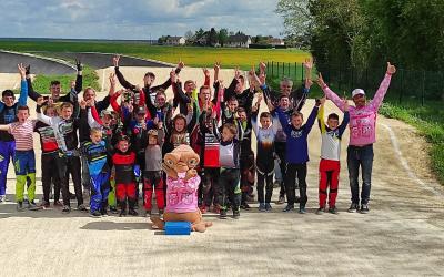 Photo de groupe avec Pink Panther